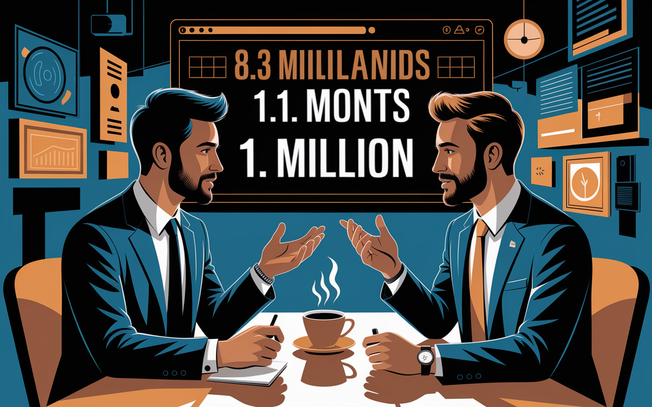 Discussion startup tech chiffres emplois cafe