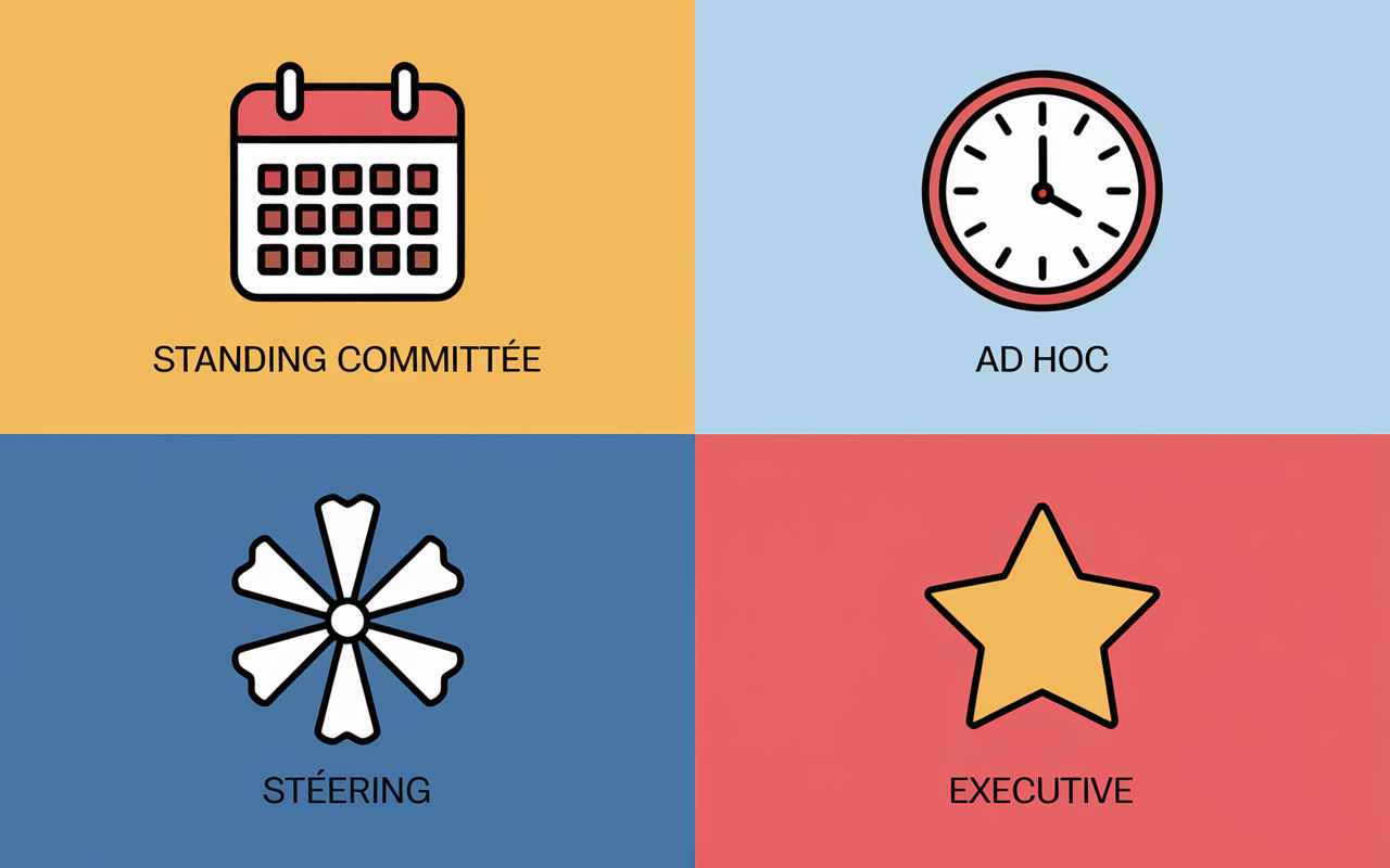 illustration committee standing ad hoc steering executive