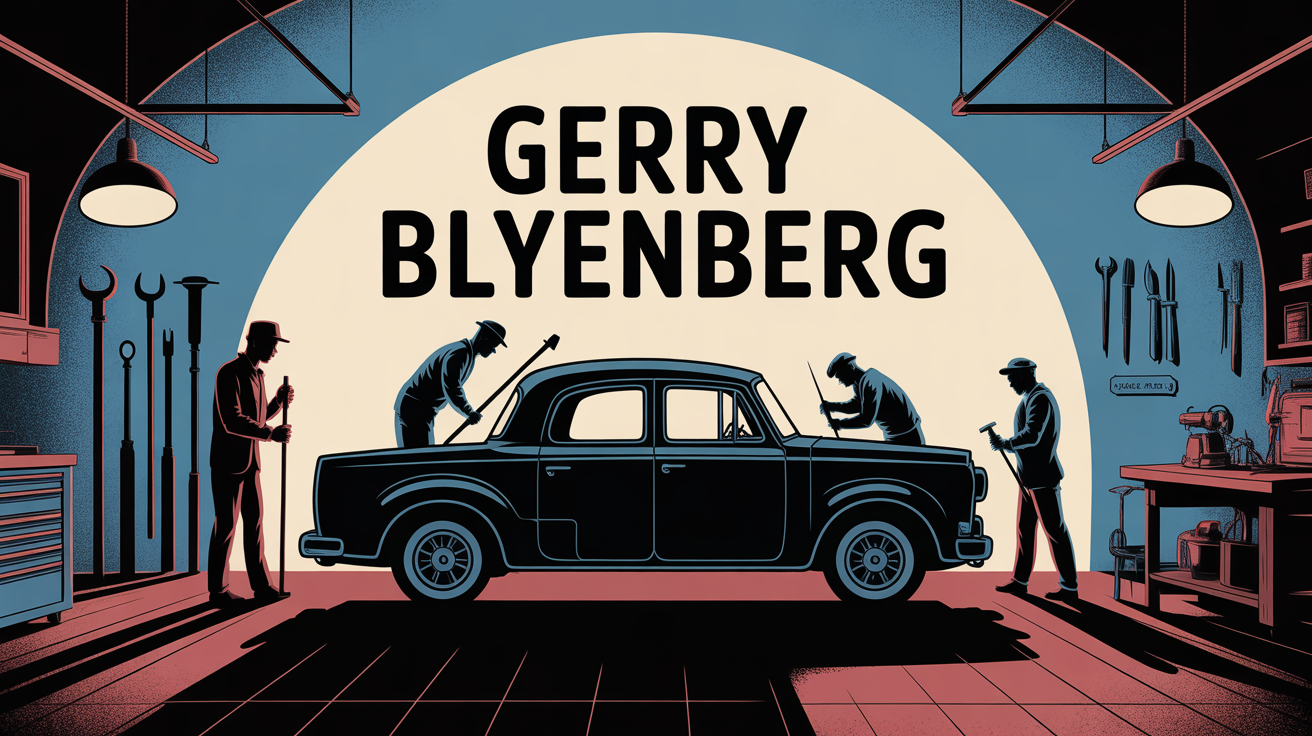 Gerry Blyenberg atelier vintage silhouettes auto ancienne