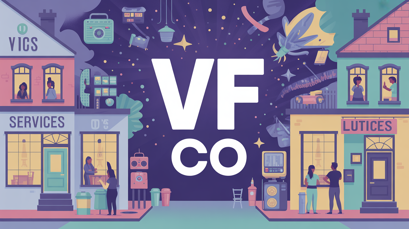 Illustration urbaine vf co houses services techniques