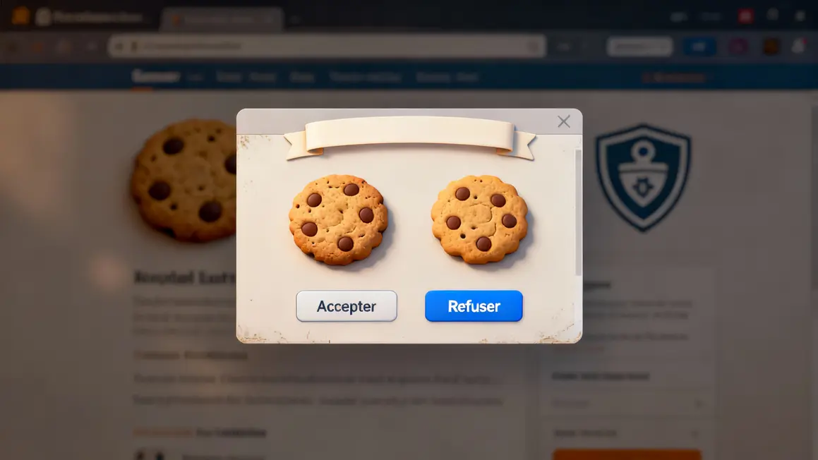 fenêtre choix cookies marketing digital sécurisé quartier