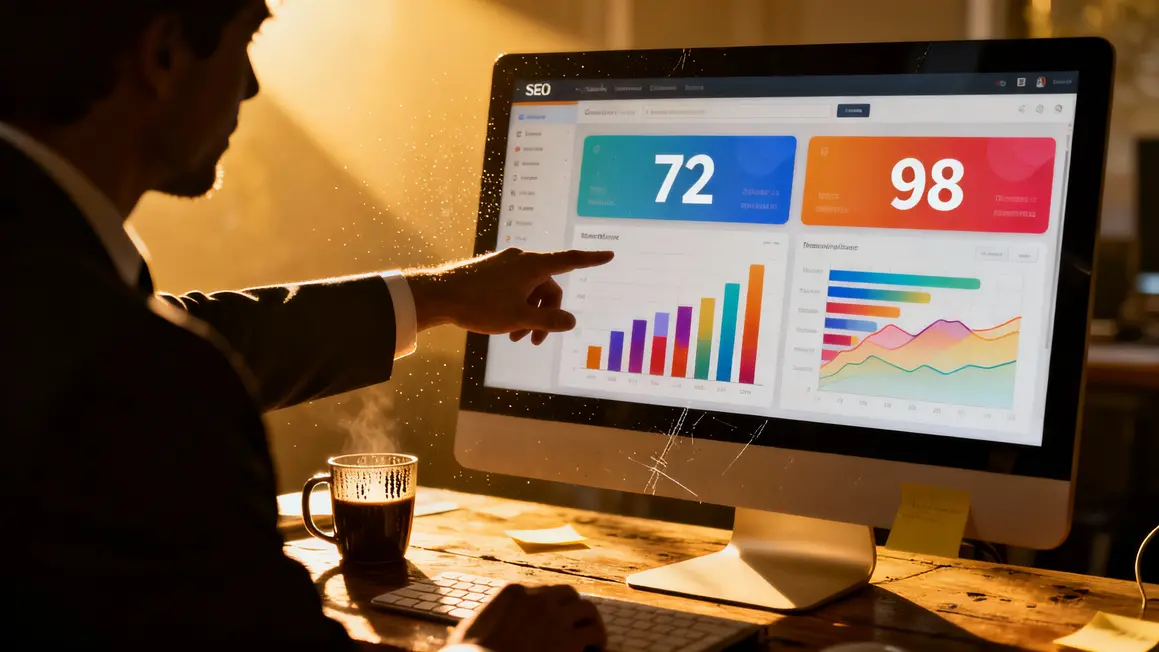Interface Semji SEO et Content Score