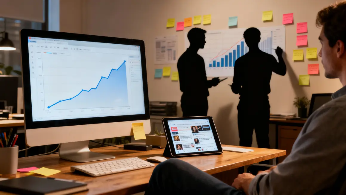Analyse KPI acquisition trafic SEO CTR visiteurs uniques