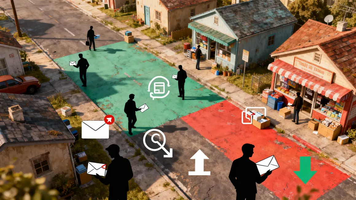 Audience quartier segmentée emailing ciblé