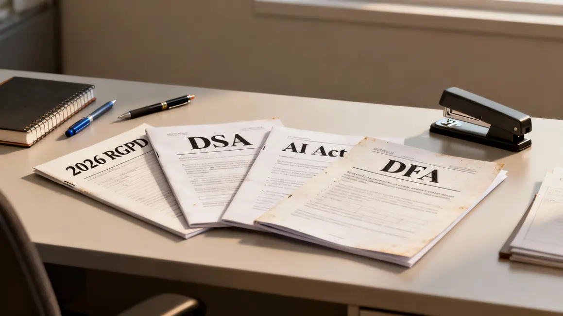 dossiers rgpd dsa ai act dfa marketing digital bureau