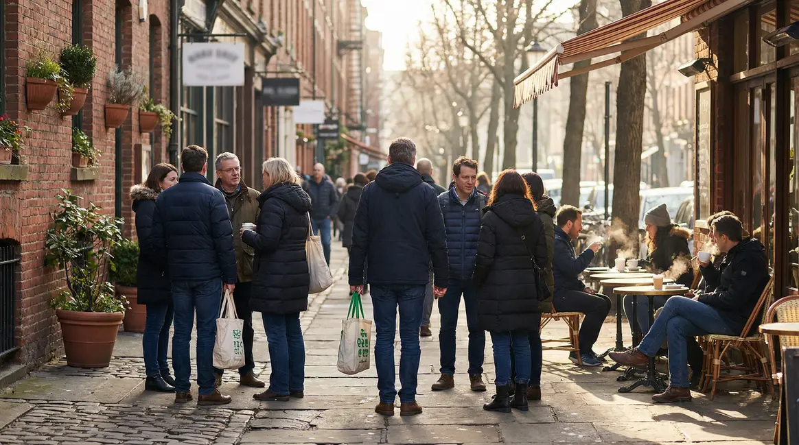 Scène urbaine blog quartier habitants