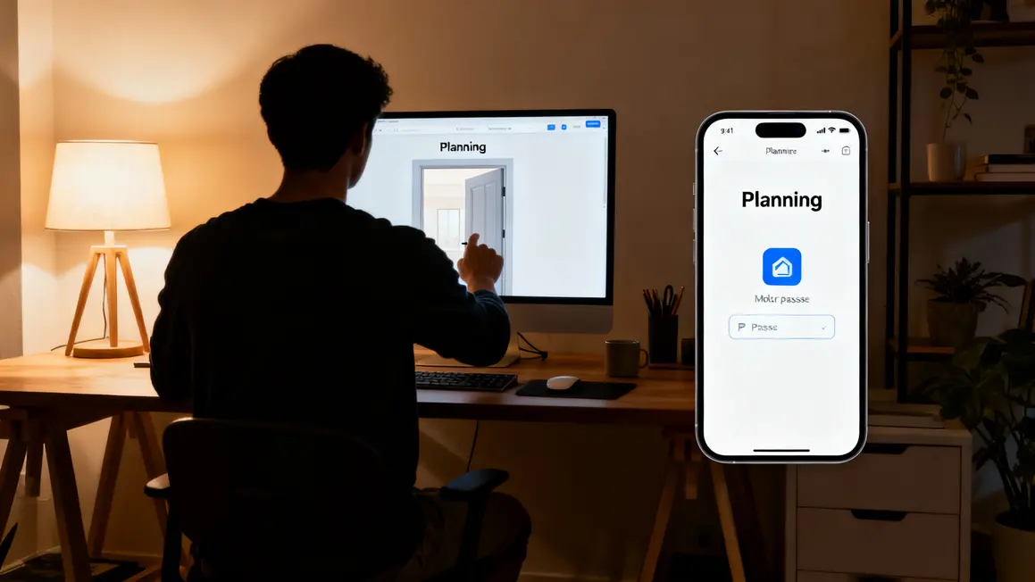 acces portail securitas sur ordinateur et mobile planning