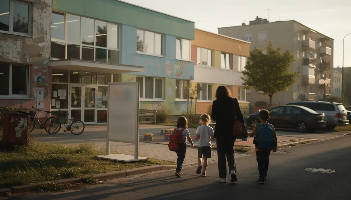salaire atsem 2025 devant ecole maternelle urbaine scene quartier