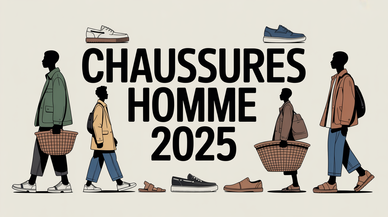 scene urbaine chaussures homme tendance 2025 silhouettes modernes