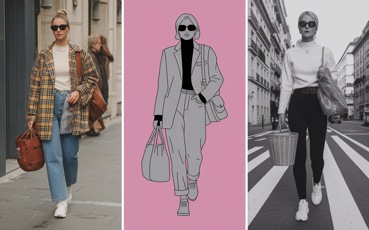 Silhouettes femmes en survetement tendance femme oversize 2026